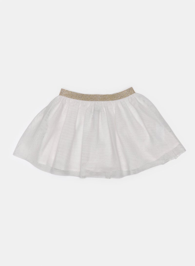 Okaidi White Skirts for Girls - Image 1