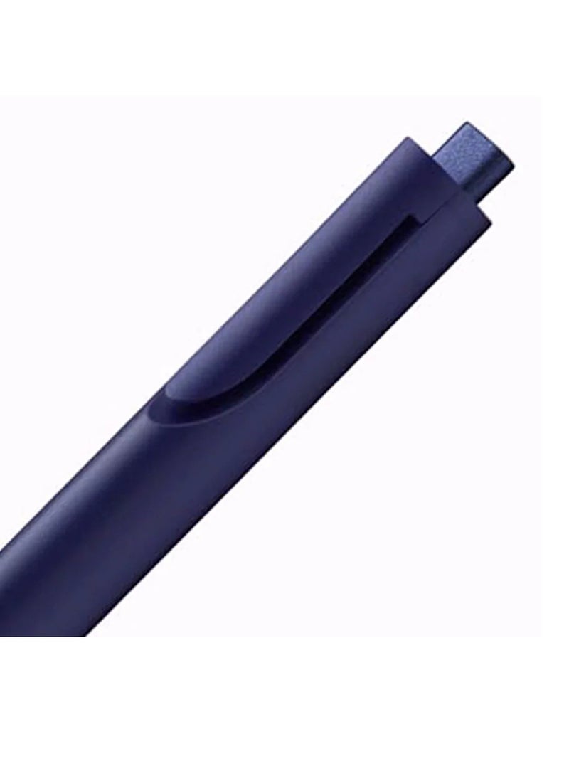 LAMY قلم حبر جاف قابل للسحب نوتو برأس متوسط حبر أزرق برميل أزرق داكن - Image 4