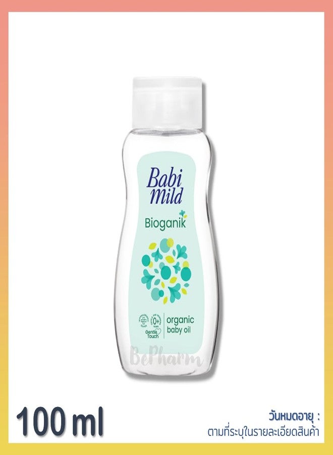 VIRAVIN HOUSEWARE Babi Mild Organic Baby Oil, Gentle Touch, 100% Organic, Suitable from 0+ Months, 100ml - Image 2