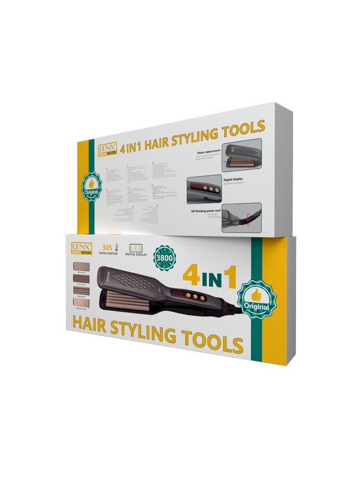 DENX Style Pro 4-in-1 – Digital Hair Styler - Image 1