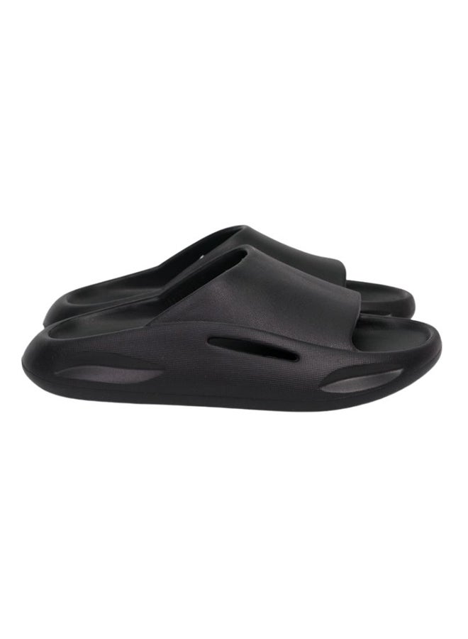 CUBS Kids Pillow Slipper High Platofm Black - Image 3