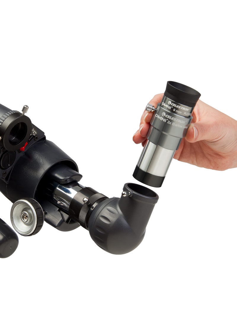 Celestron Celestron Omni 1.25" 2X Barlow Lens, Multi, Model Number: 93326  - Image 3