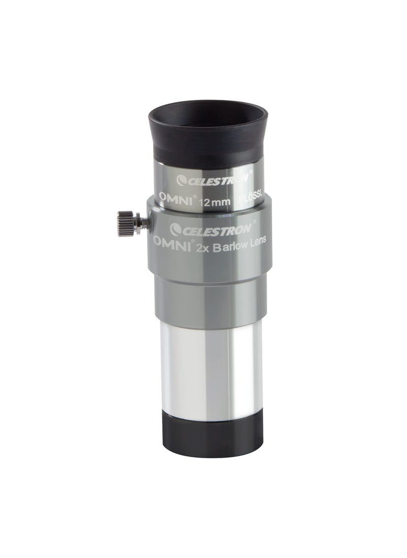 Celestron Celestron Omni 1.25" 2X Barlow Lens, Multi, Model Number: 93326  - Image 2