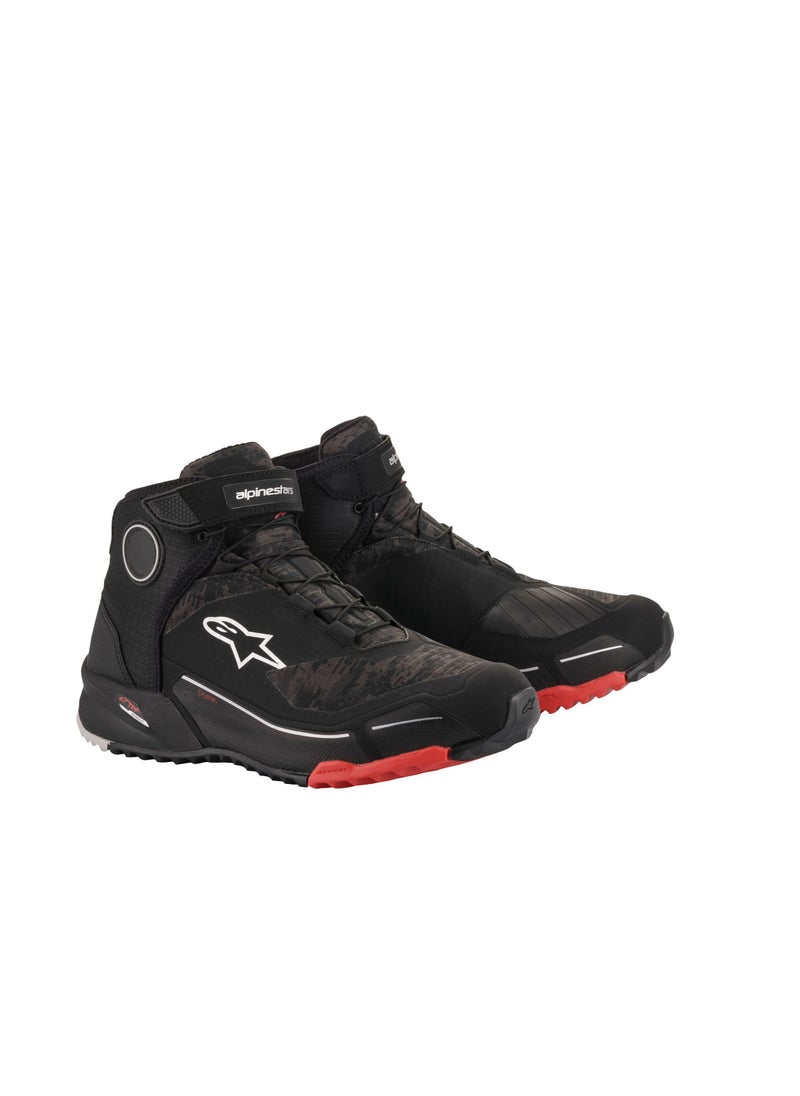 Alpinestars - Alpinestars CR-X Drystar Motorcycle Shoe Black Size 8 - Image 1