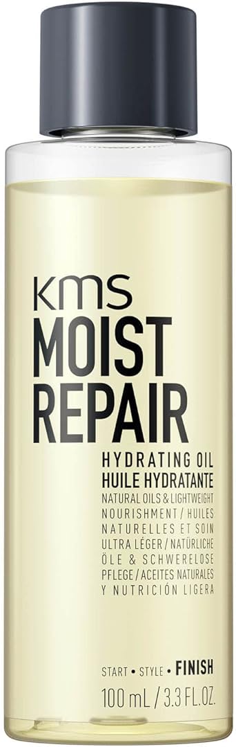 KMS Moist Repair Hydrating Oil for All Hair Types 100ml - Image 1