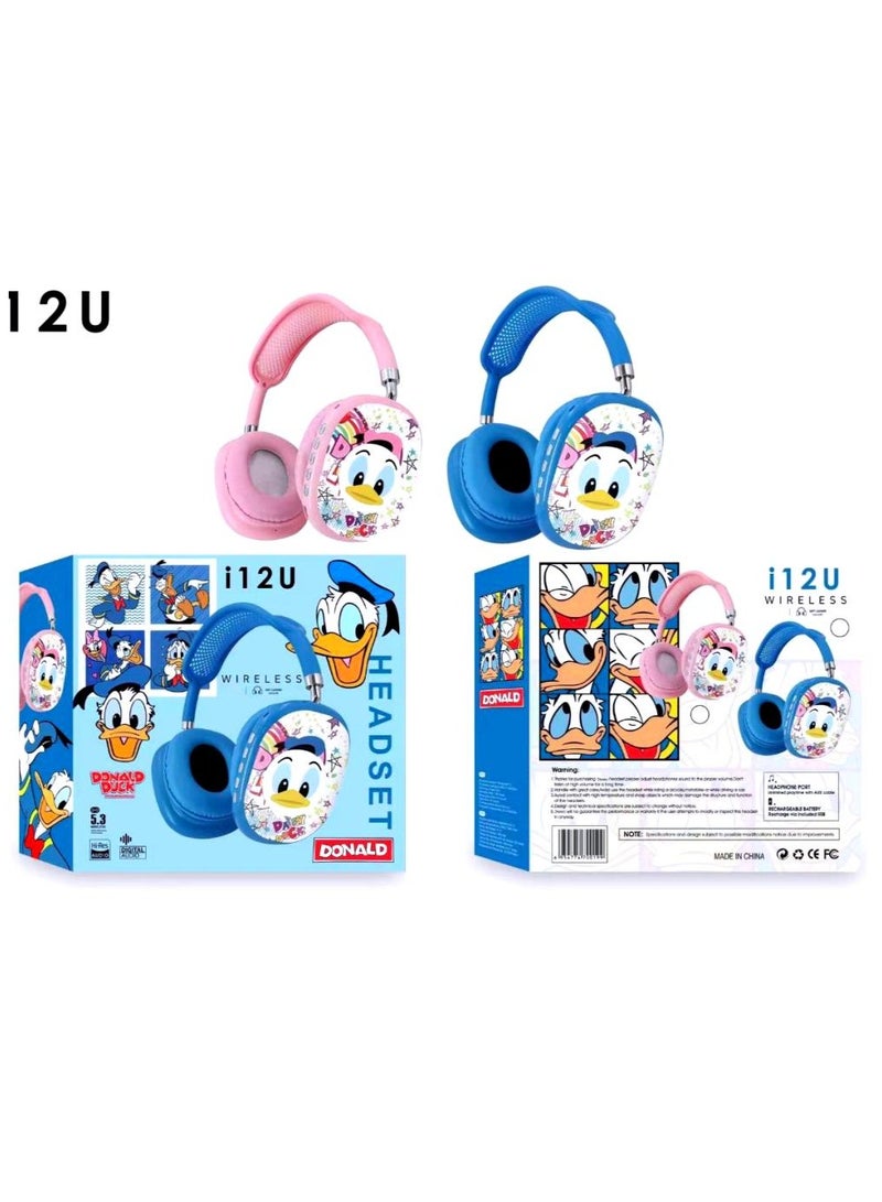 NATIONAL GIFT WORLD COMMERCIAL Batout MF-201H Wireless Headphone With High-Resolution Stereo Surround Sound Quality