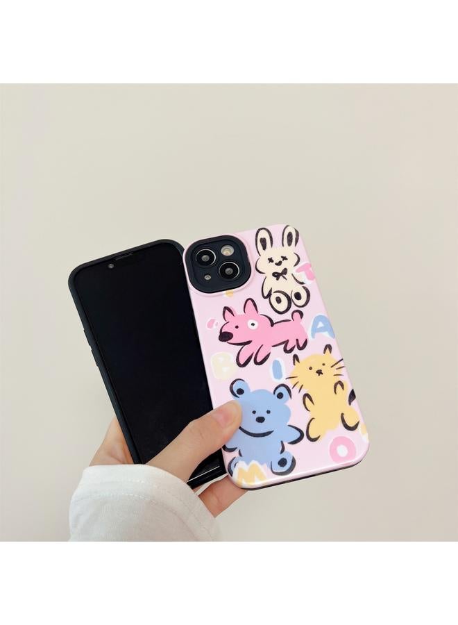 زبون جراب لهاتف iPhone 11 2 في 1 PC + جراب هاتف مقاوم للصدمات من مادة TPU - Image 2