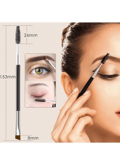 KingMas 9 in 1 Eyebrow Kit, Face Razors, Facial Trimmer Shaver, Eyelash Comb, Angled Brush, Grooming Scissors, Tweezers for Women  - Image 2