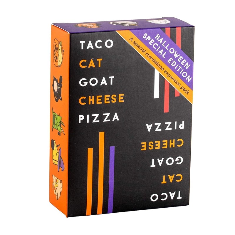 Dolphin Hat Games Taco Cat Goat Cheese Pizza Halloween Edition Wildly Spooky Card Game for Family Game Night Easy to Play 15 Minute Rounds Fun for Kids Teens Adults and Families 28 Players - Image 4