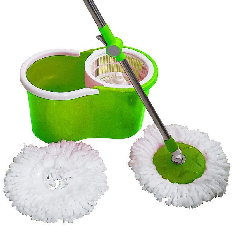Freshome Extremely Absorbent Premium Microfibre Spin Mop Head Refill for Floor Cleaning (Pack of 2) - Image 4