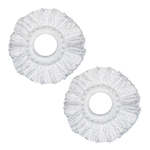 Freshome Extremely Absorbent Premium Microfibre Spin Mop Head Refill for Floor Cleaning (Pack of 2) - Image 1