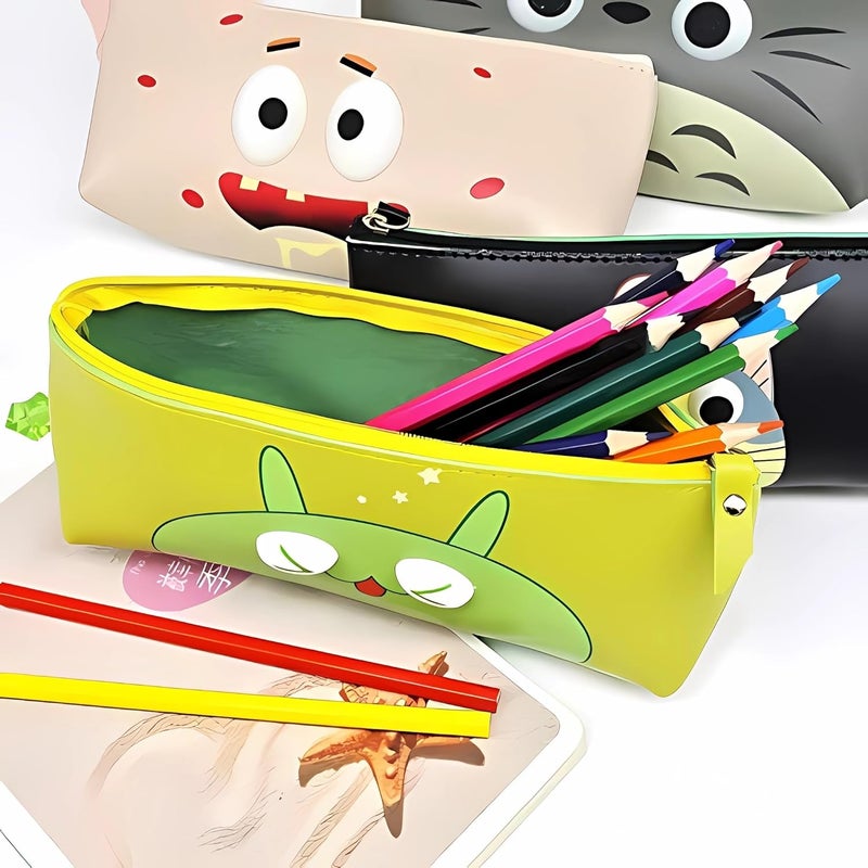 Sillyme 10 قطع هدايا عودة لحفلة عيد الميلاد للأطفال - حقيبة أقلام مدرسية من السيليكون الناعم | هدية عودة لحفلة عيد الميلاد للأطفال - هدية عودة عيد الميلاد للأطفال من عمر 6-10 6-12 - Image 5