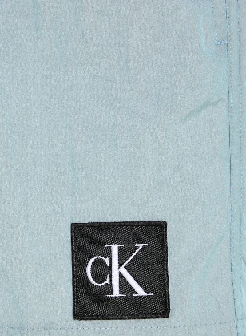 CALVIN KLEIN Logo Drawstring Swim Shorts