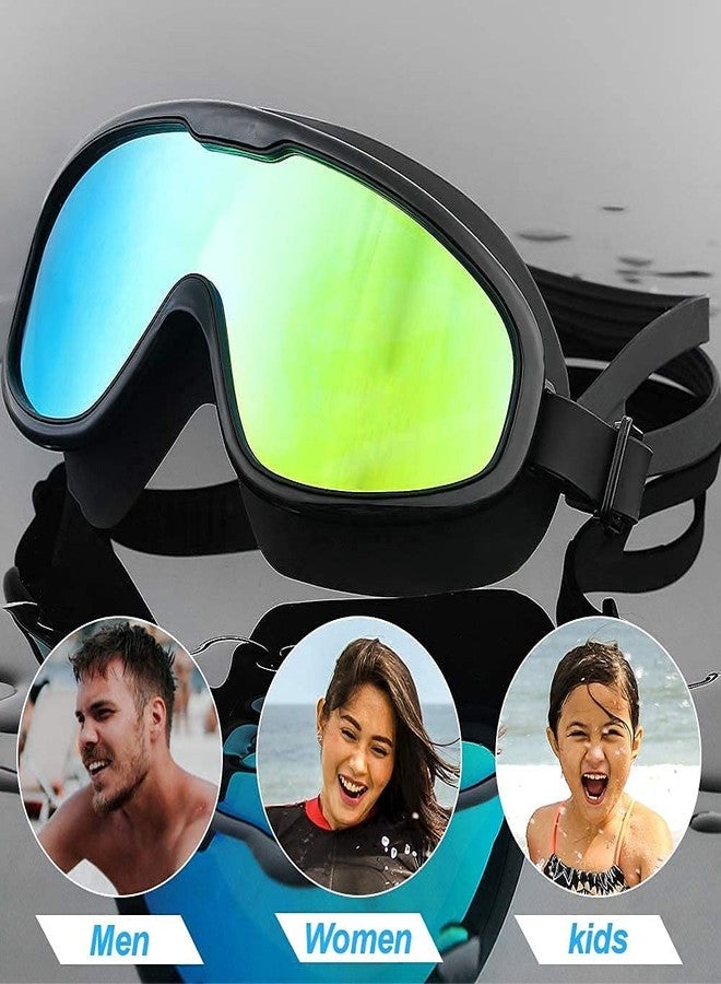 Overa Swimming Goggles for Man, Swimming Goggles for Kids, View Wide Swimming Glasses for Men, Comfort Swimming Anti-Fog Leak Proof UV. - Image 2