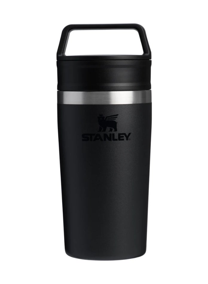 STANLEY 18/8 Stainless Steel Travel Mug, Vacuum Insulated Thermal Coffee Cup with Double Wall and Leakproof 2-Piece Lid, Reusable Hot and Cold Drink Mug for Coffee and Tea, Insulated Travel Coffee Cup for Car Cup Holder, Office, Work, University, Commute, Travel, Camping and Outdoor Use, BPA-Free, Dishwasher Safe - Image 1