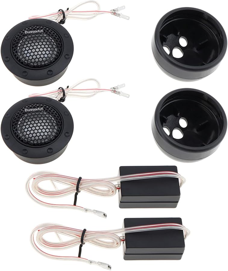 YHA380 150W Super Power Dome Tweeter Coil Loudspeaker Clear Sound ABS Material Easy Installation Car Accessory - Image 1