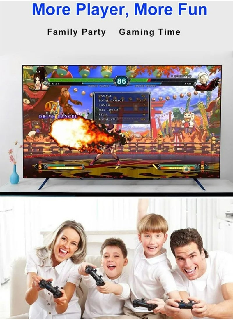 مي فازا - ألعاب الفيديو وحدة تحكم لعبة 2.4G المزدوج وحدة تحكم لاسلكية لعبة عصا 4K 13000 ألعاب 64GB الرجعية - Image 1