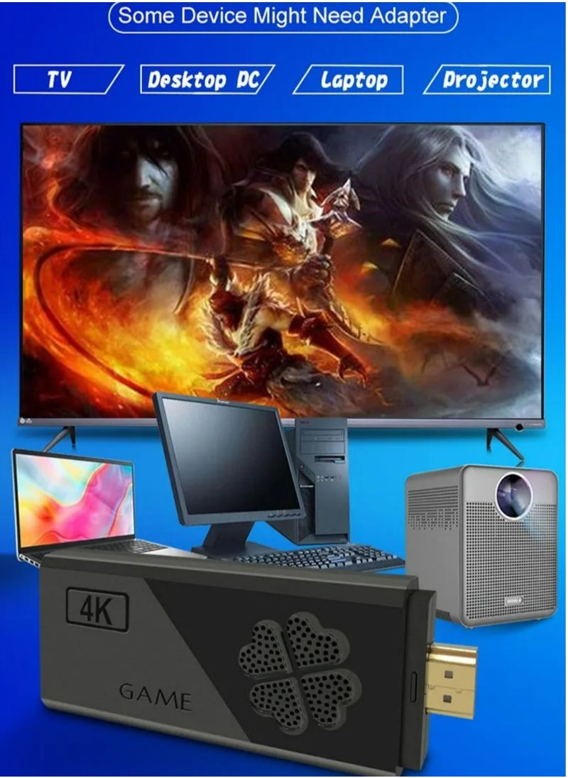 مي فازا - ألعاب الفيديو وحدة تحكم لعبة 2.4G المزدوج وحدة تحكم لاسلكية لعبة عصا 4K 13000 ألعاب 64GB الرجعية - Image 1