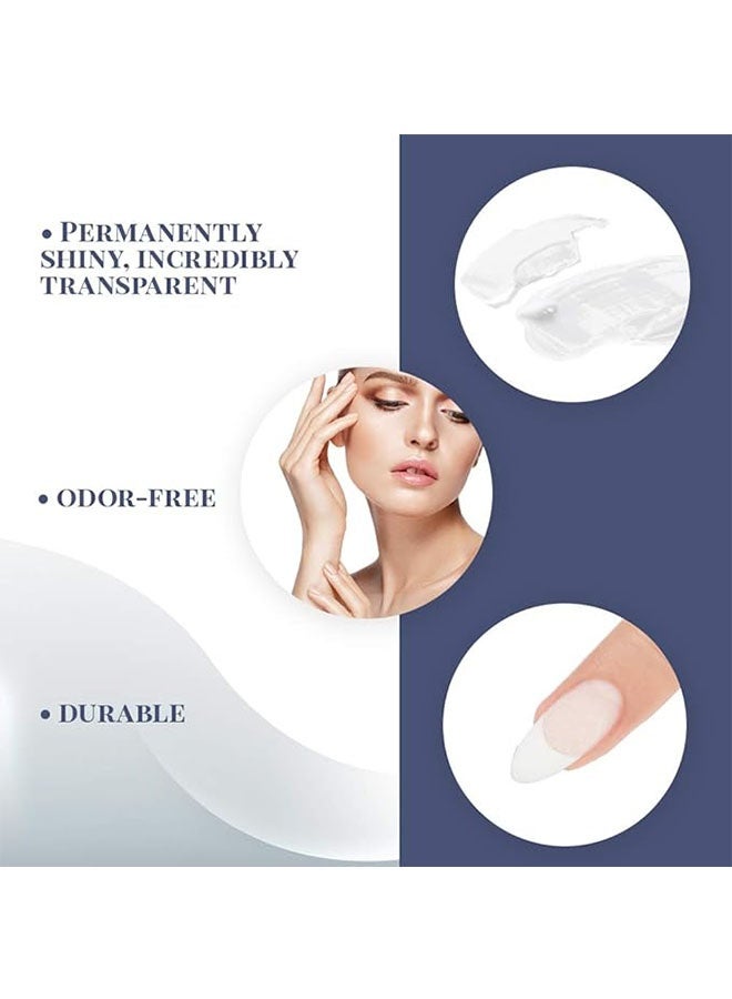 Ibd Hand Gel 56g, Nail LED/UV Builder Gel for Manicure, Clear - Image 2