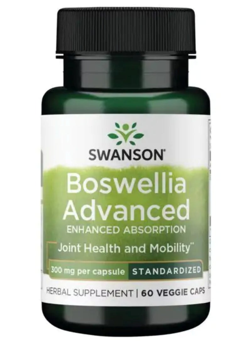 SWANSON Boswellia 300 mg 60 Veg Caps - Image 1