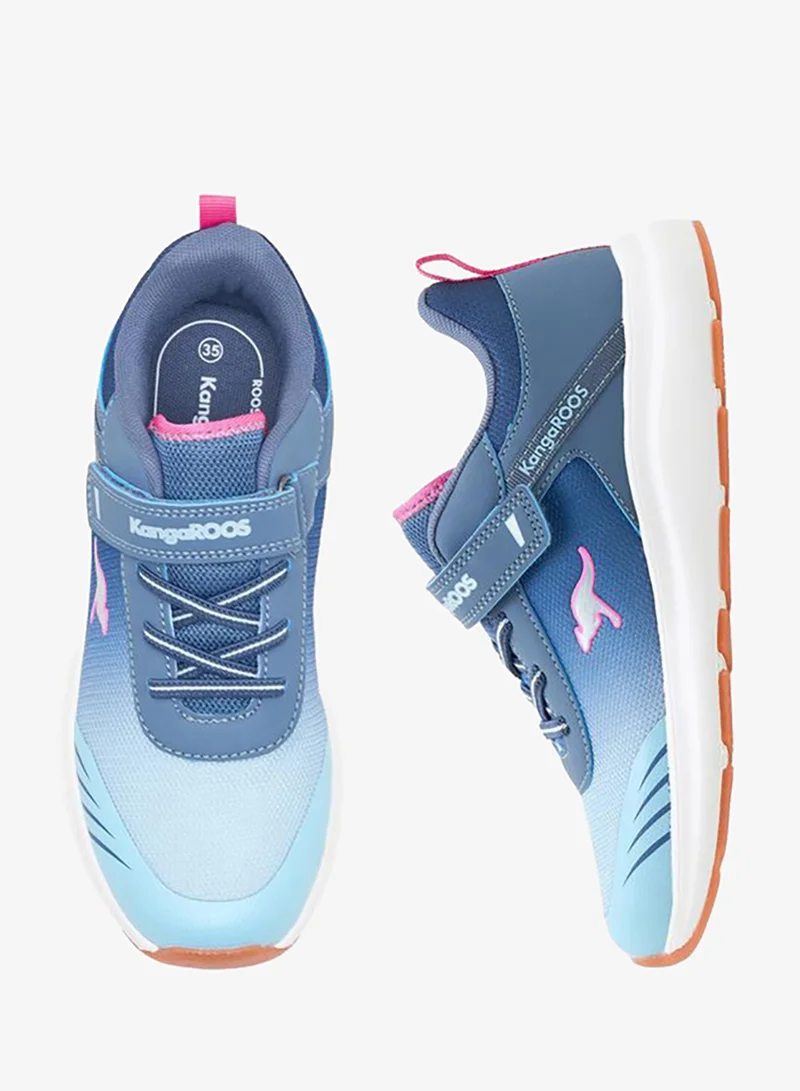 kangaROOS Girls Hook & Loop Sports Shoes