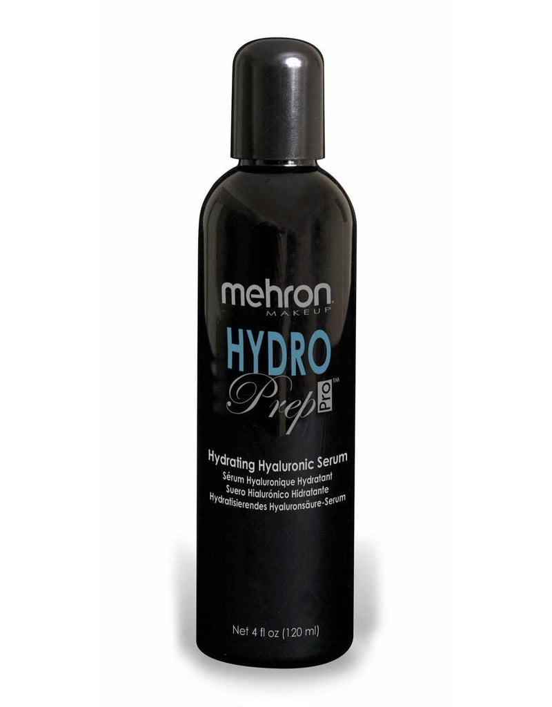 Mehron Hydro Prep Pro Hydrating Hyaluronic Acid Serum| Moisturizing and Hydrating Hyaluronic Face Serum for Face | Gel Makeup Primer 4 fl oz (120 ml) - Image 1