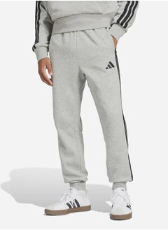 Adidas Essentials French Terry Tapered Cuff 3-Stripes Pants  - Image 1