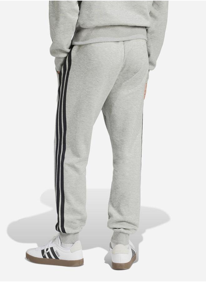 Adidas Essentials French Terry Tapered Cuff 3-Stripes Pants  - Image 2