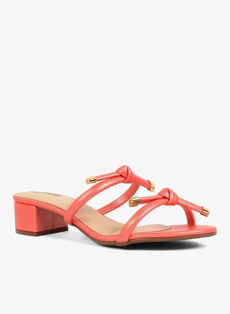MOLECA Fox Mid Strap Heel Sandal