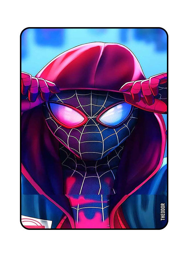 Theodor Protective Flip Case Cover For Samsung Galaxy A7 2020 10.4 Inches with Auto Wake/Sleep Spiderman Wear Hood Copy - Image 1