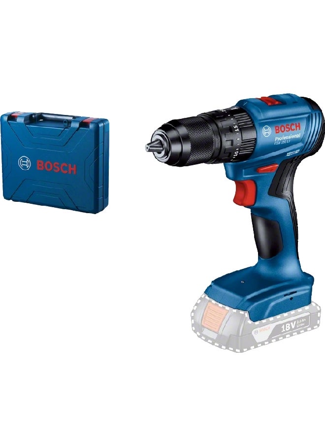 BOSCH 18V GSB 185-LI Cordless Impact Drill Driver Teal and Black 22.5 x 11.5 x 23 cm JE0 601 9K3 1L1  - Image 1