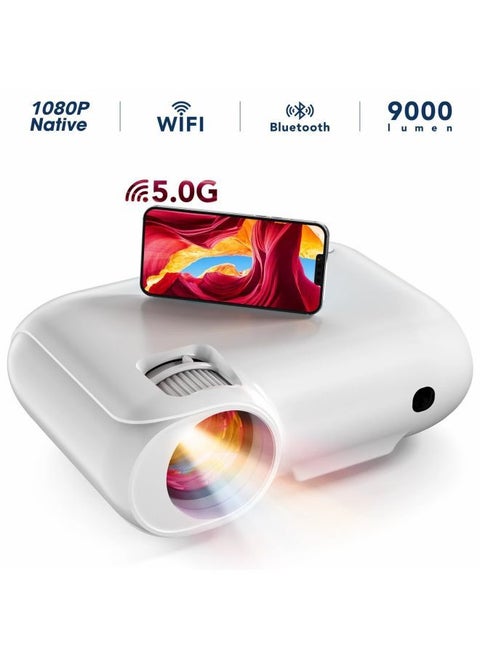 LC700 Native 1080P Projector with Built-in Netflix/Prime Video/YouTube