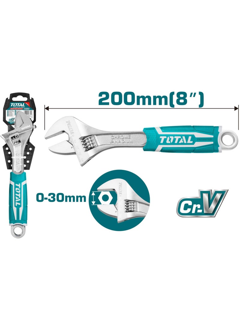 TOTAL Adjustable Wrench 8 Inch 200 MM - Image 3