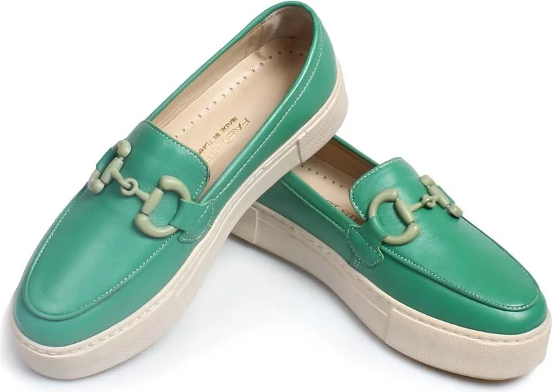 فاست ستيب Genuine Leather Women's Casual Shoes 881za3011