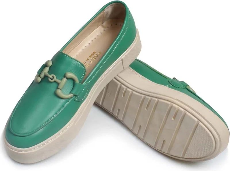 فاست ستيب Genuine Leather Women's Casual Shoes 881za3011