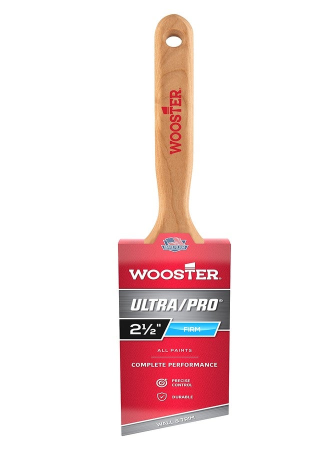 Wooster Brush 4174-21/2 ANG SASH Brush 2.5IN Paintbrush, 2-1/2-Inch, - Image 1