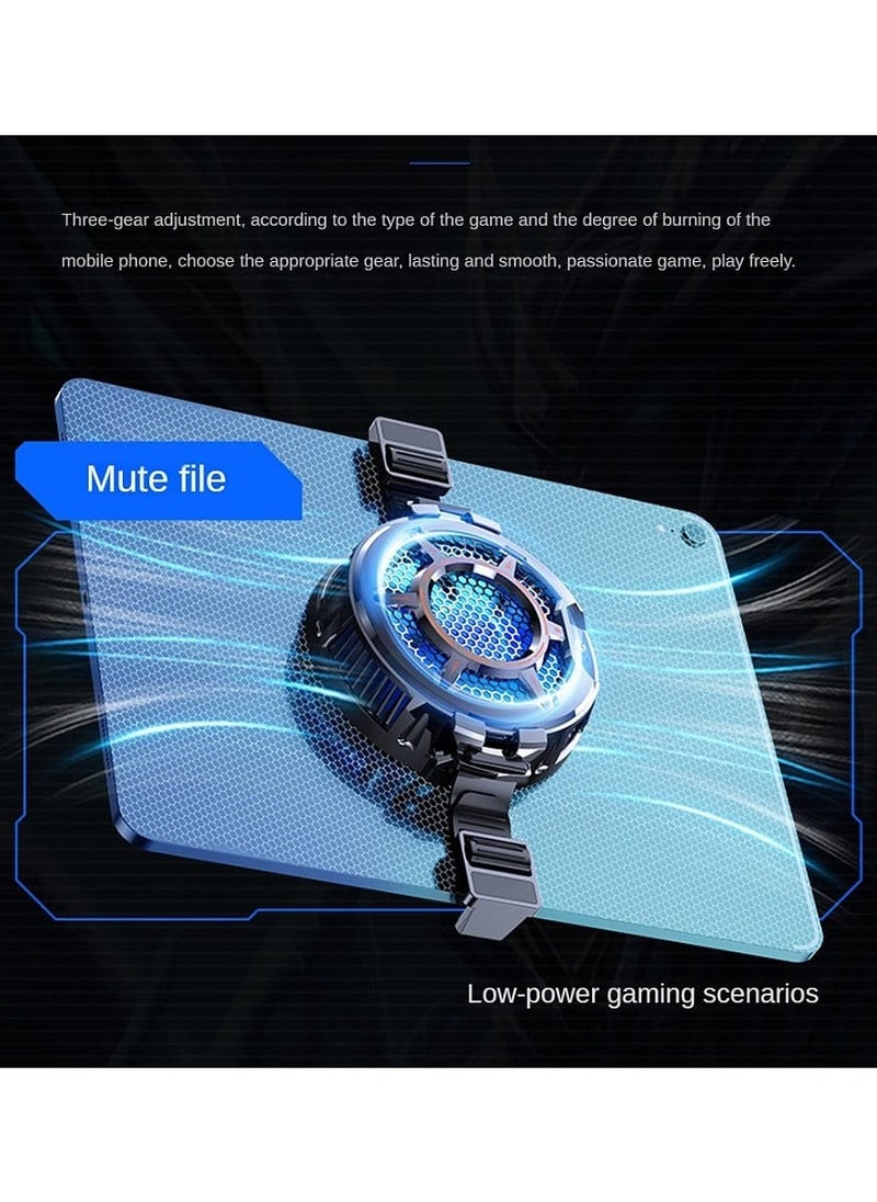 Generic - New Cx05 Tablet Magnetic Cooler Flat panel Radiator Three speed Adjustment Semiconductor Rapid With Pair OF TWO Memo Finger Sleeve - Image 1