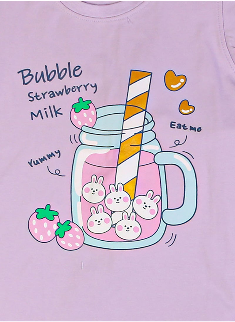 Zercon Summer Pajama Set for Girls  - Image 2