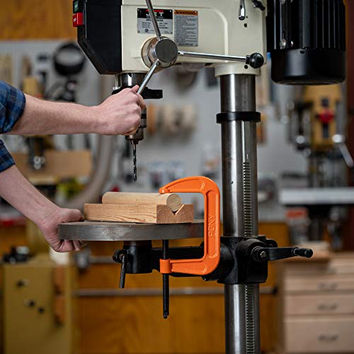 Pony Jorgensen 2660 6-Inch C-Clamp, Orange - Image 4