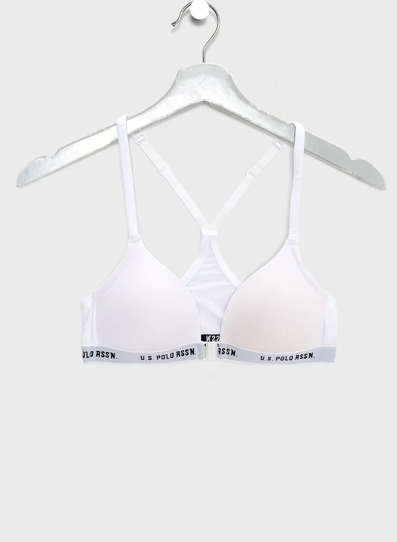 U.S. Polo Assn. Logo Band Lingerie Set