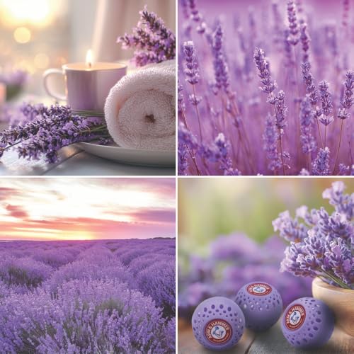 Arm & Hammer Odor Busterz Lavender Deodorizing Balls - Air Freshener and Odor Eliminator - Long-Lasting Freshness for Home, Bathroom, Closet, Gym Bags, Sports Gear and More - 3-Count, Lavender Scent - Image 3