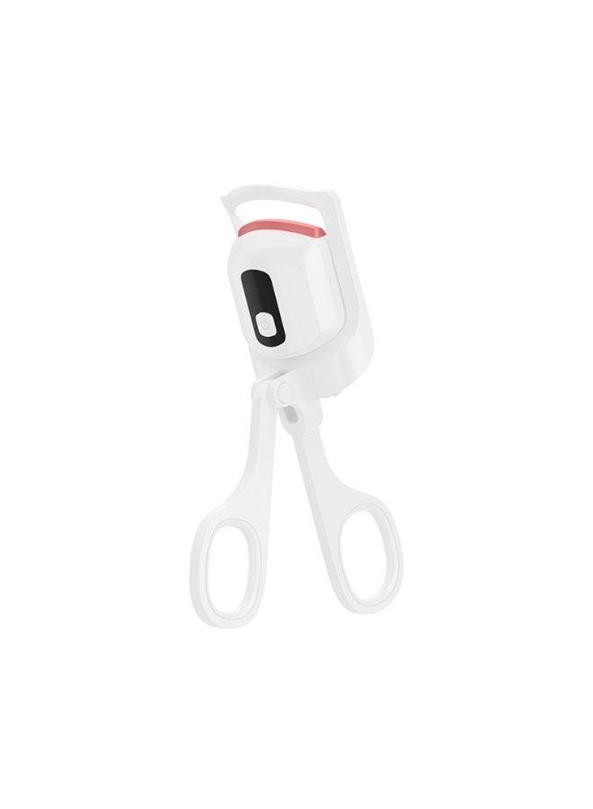 أداة تجعيد الرموش الساخنة، أداة تجعيد الرموش الكهربائية مع مشط USB قابلة لإعادة الشحن، أداة تجعيد الرموش الطبيعية السريعة تدوم 24 ساعة