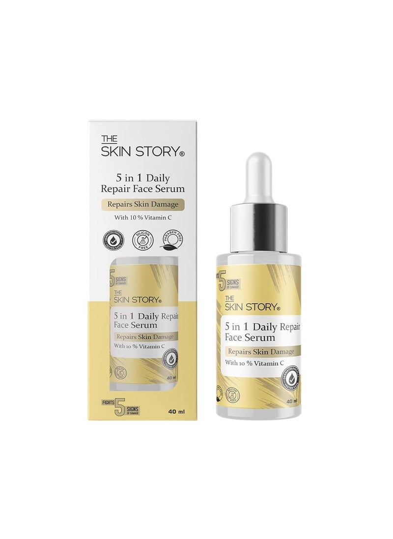 Skin Story Clean Beauty The Skin Story Vitamin C Serum for Glowing Skin Enriched with Hyaluronic Acid Vitamin C  - Image 1