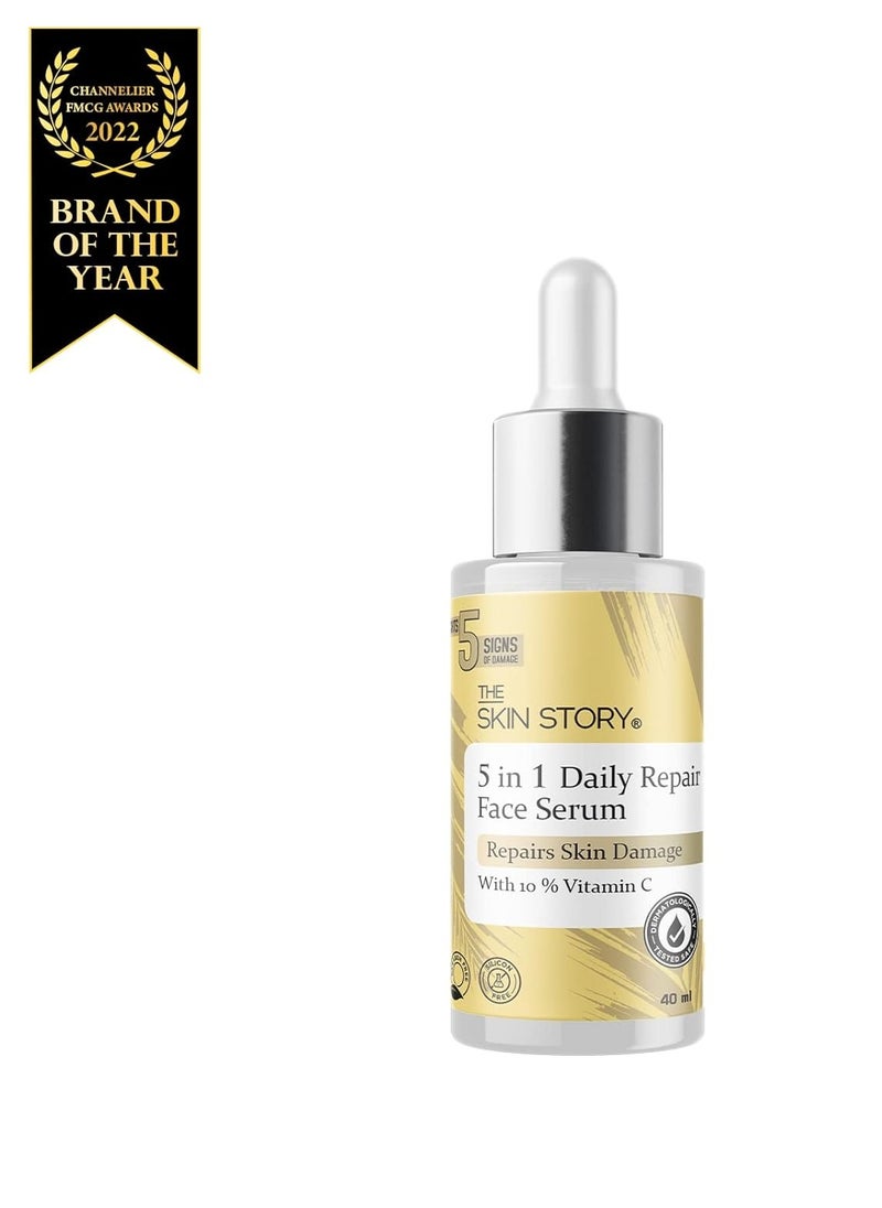 Skin Story Clean Beauty The Skin Story Vitamin C Serum for Glowing Skin Enriched with Hyaluronic Acid Vitamin C  - Image 2