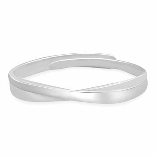 ZAVYA 925 Sterling Silver Designer Rhodium Plated Adjustable Ring for Men | Gift for Men and Boys | With Certificate of Authenticity and 925 Hallmark - Image 5