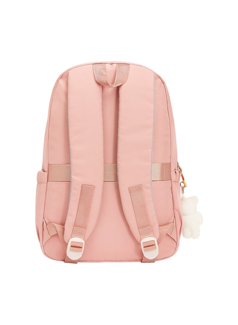 Monza Kids’ Pink School Backpack (KL-9561) - Image 3