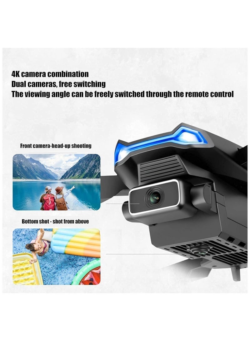 Cool Baby Drone Toy with 4K HD Dual Camera Smart Hover WiFi FPV RC Quadcopter Gravity Sensor - Image 3