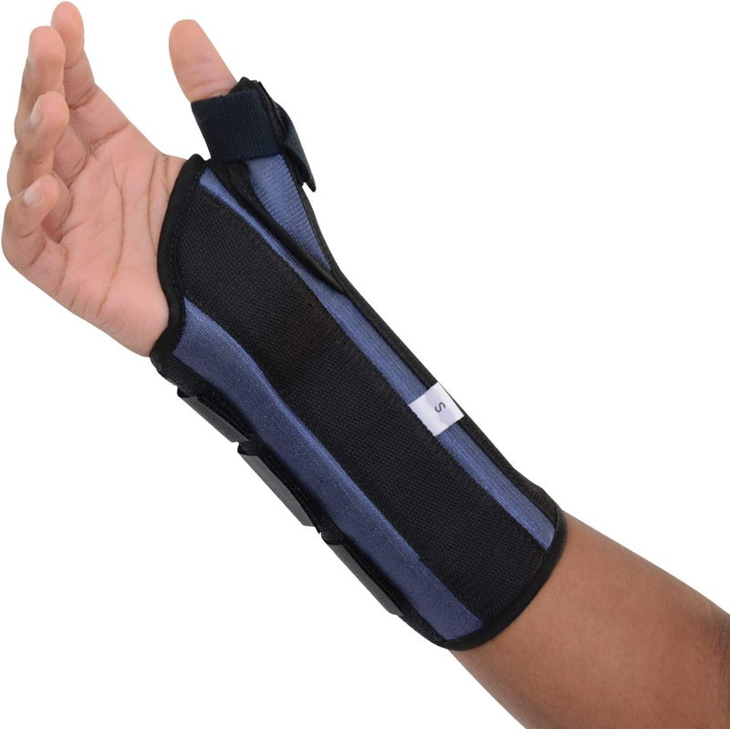 Sammons Preston Thumb Spica Wrist Brace for Left Hand - MC and CMC Joint Support and Stabilizer with Open Finger Design - Image 5