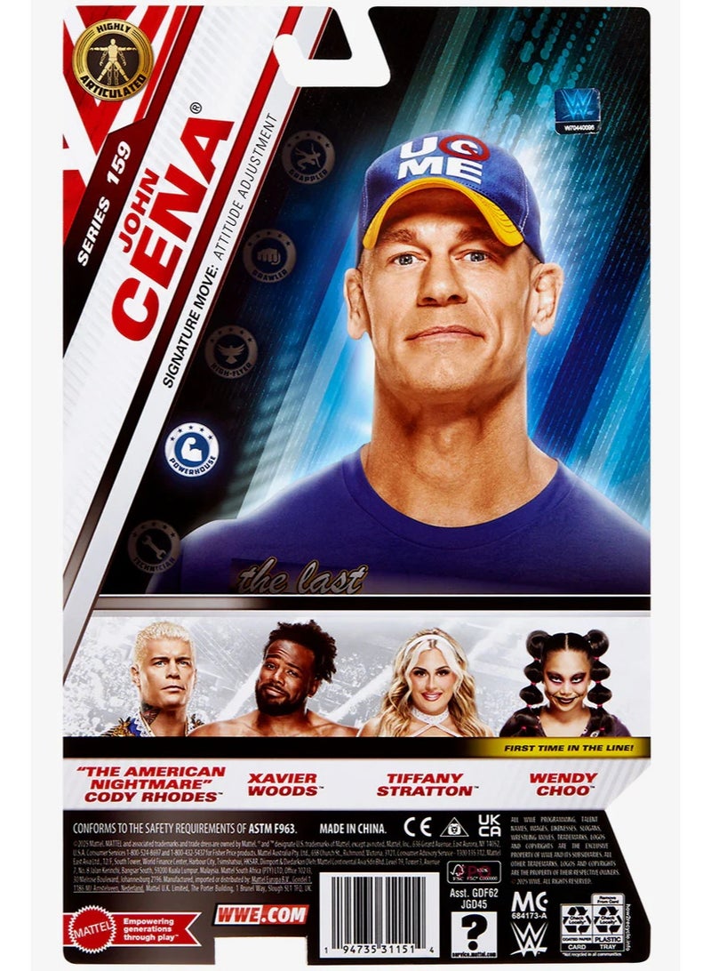 WWE Main Event Series John Cena Action Figure JGD45 - Image 5