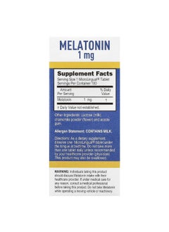 Superior Source Superior Source, Melatonin, 1 mg, 100 MicroLingual® Instant Dissolve Tablets  - Image 2